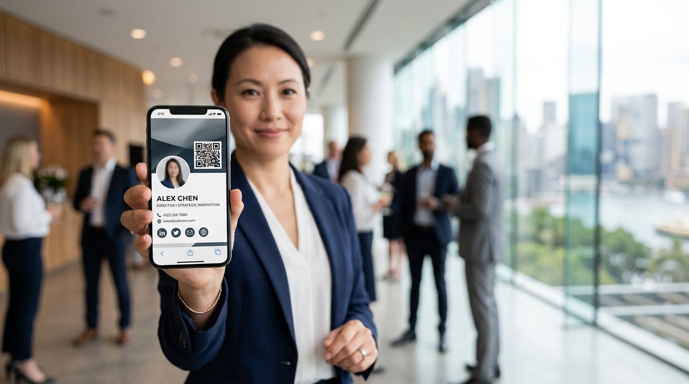 Digital Business Card Australia: Best Apps for Android & iPhone 2026 - Smart Tap