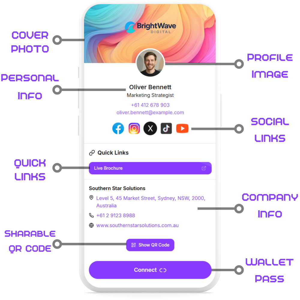 Smart Tap Card - Business Card