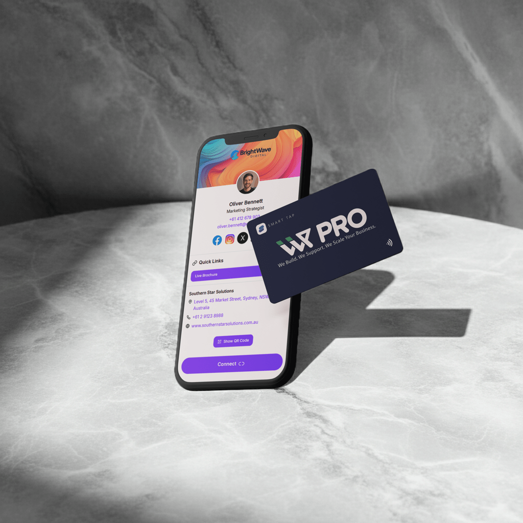 Smart Tap Card - Business Custom Design Card - Smart Tap