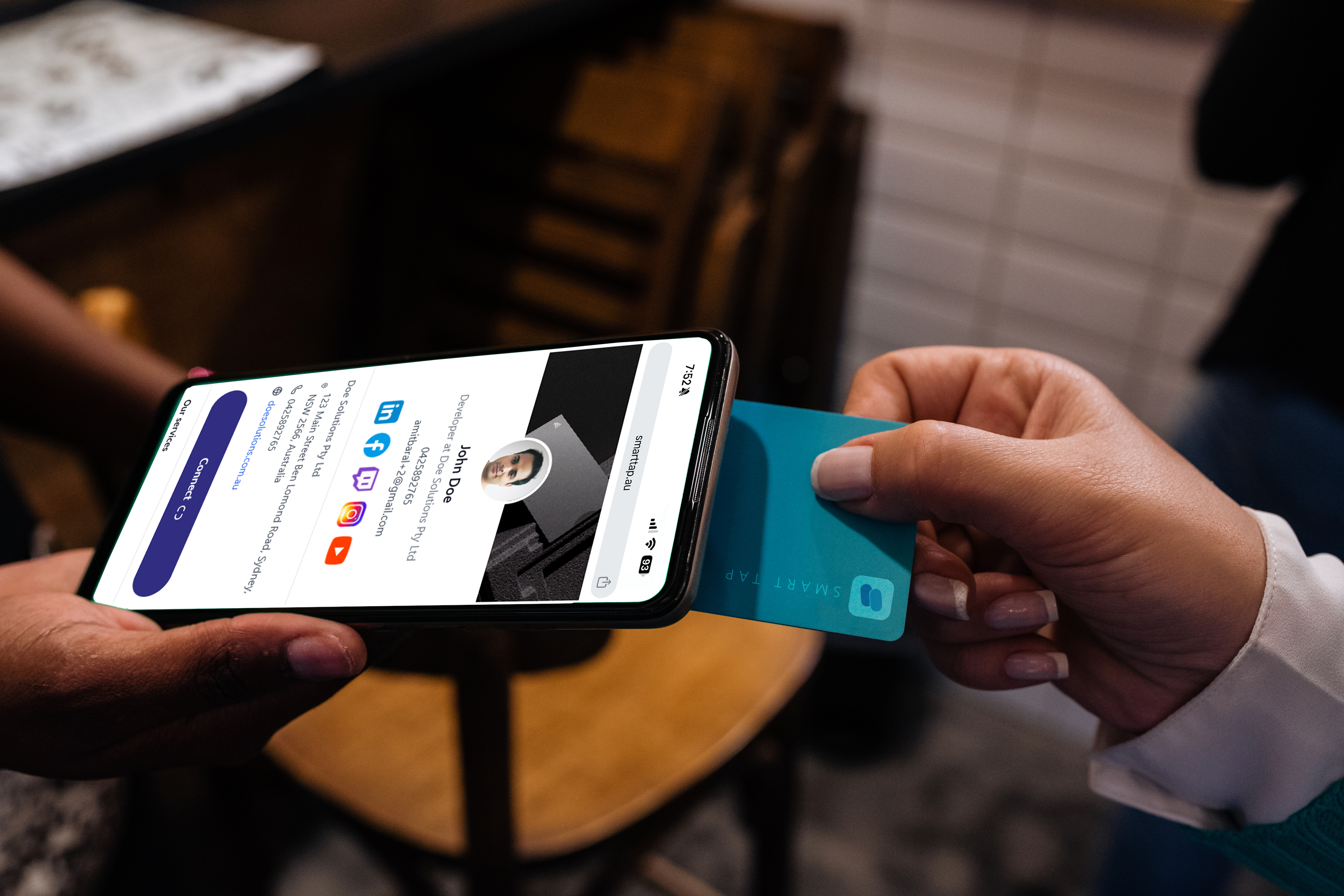 Smart Tap Card - Business Card