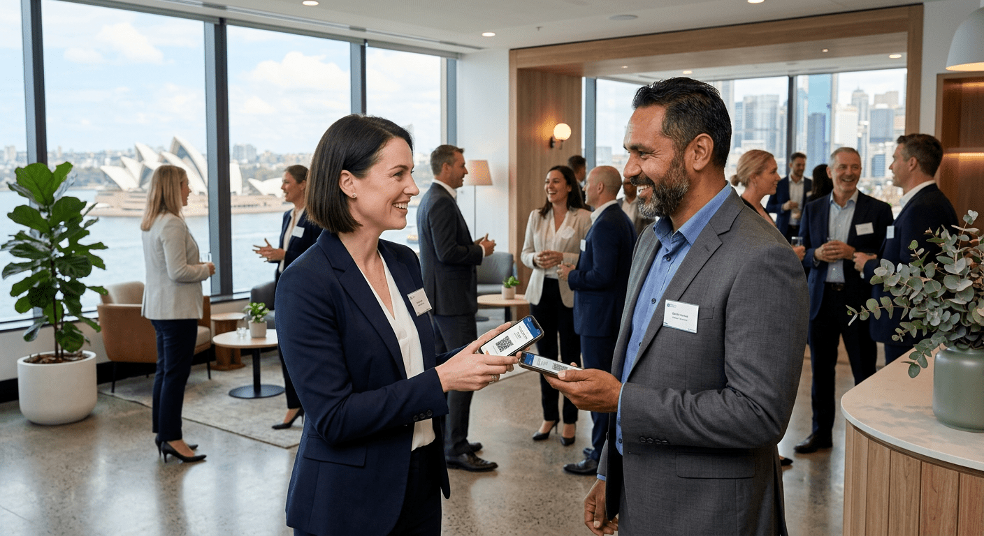 B2B Networking in Australia: How Digital Cards Drive Business Growth - Smart Tap