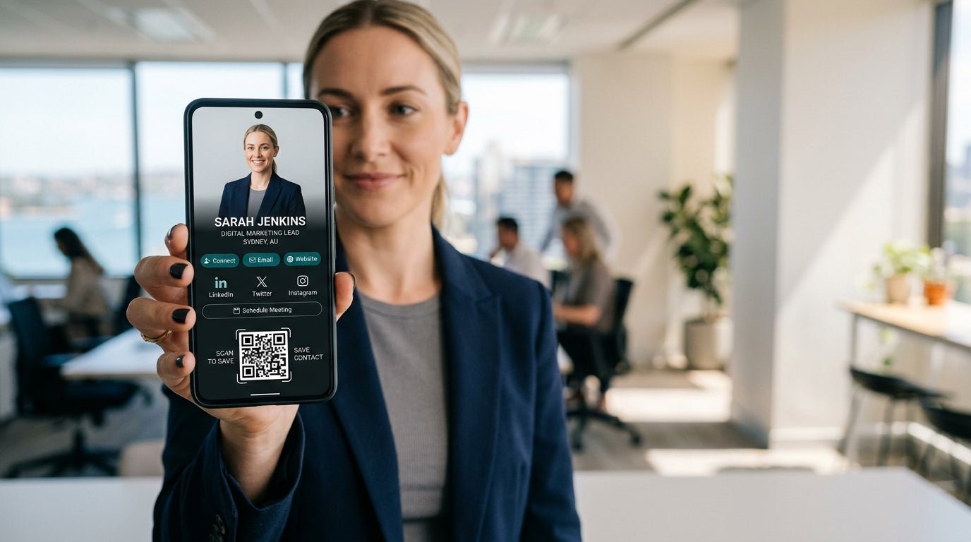 Digital Business Card Australia: Key App Features for Professionals