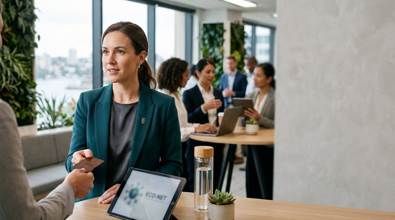 Digital Business Card Australia: Why Going Green Wins in 2024