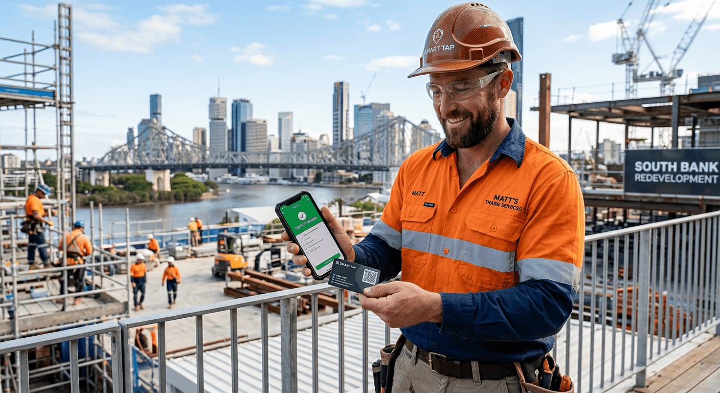 How NFC Cards Help Brisbane Tradies Win More Jobs | Smart Tap - Smart Tap