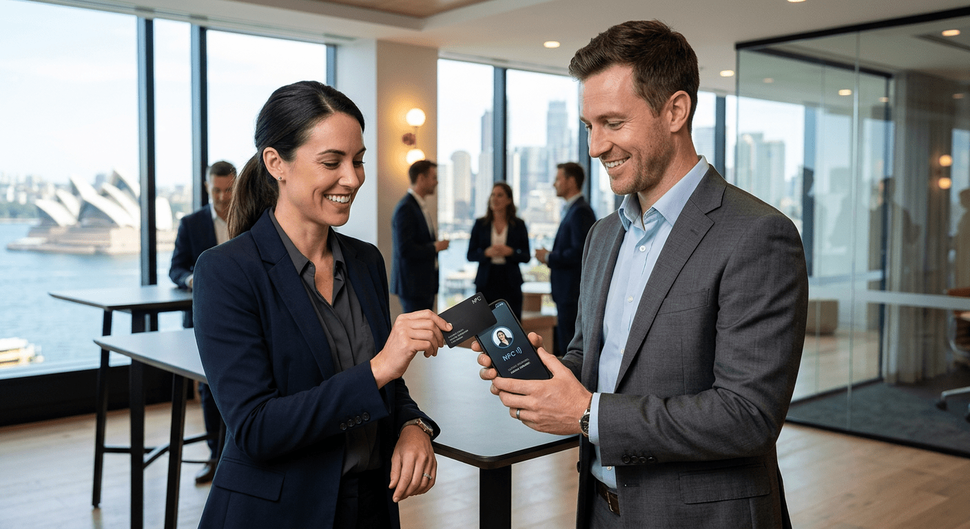 Why NFC Smart Cards are the New Networking Standard in Australia (2026) - Smart Tap