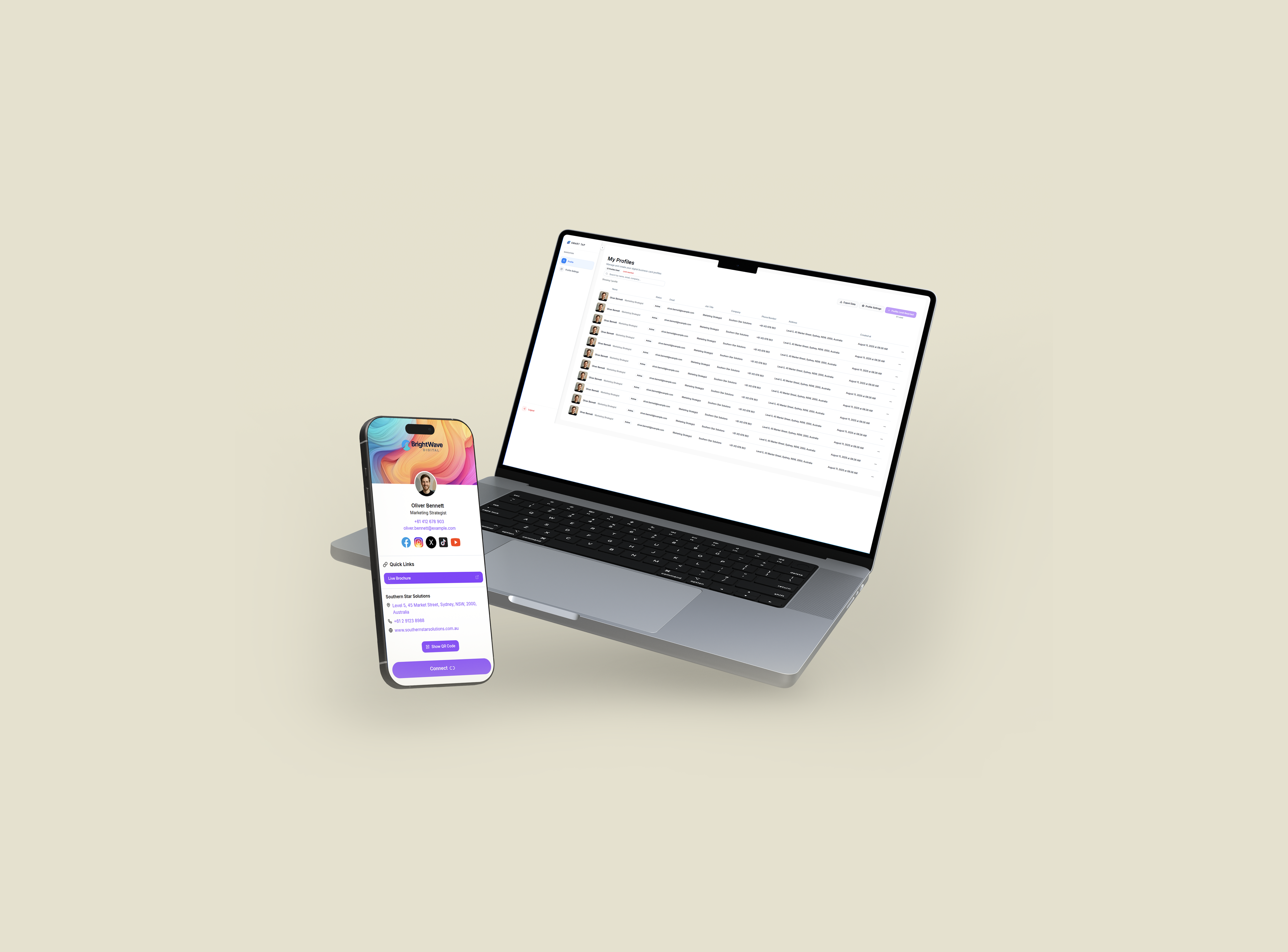 Smart Tap Card - Business Card